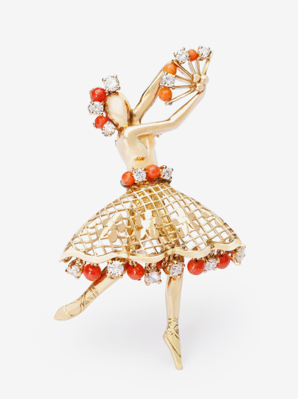 Брошь Ballerina, Van Cleef & Arpels