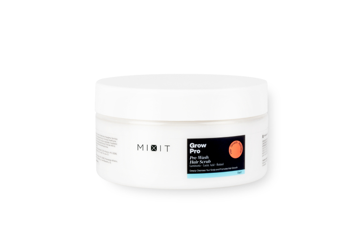 Маска-скраб для глубокого очищения кожи головы, Grow Pro Pre-Wash Hair Scrub, Mixit