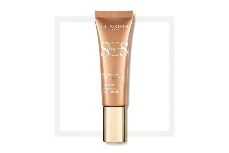 База под макияж, придающая сияние коже, SOS Primer, Clarins
