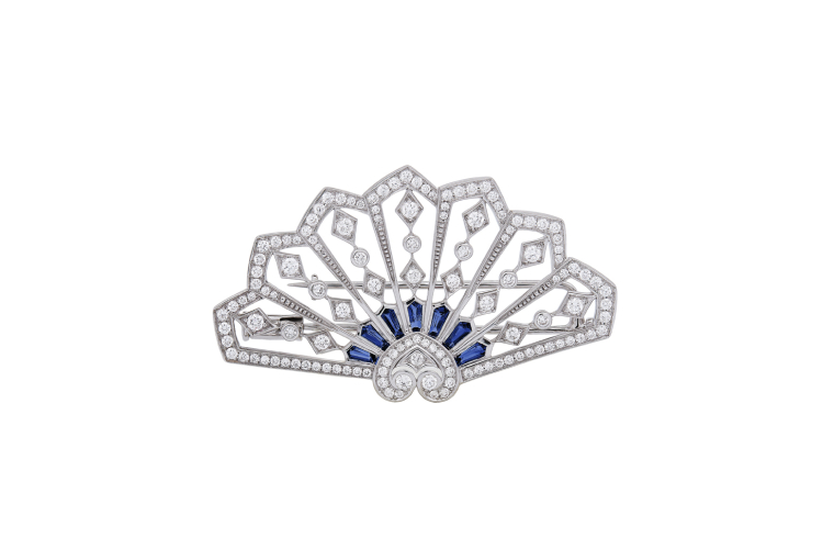 Брошь Fanfare, Garrard