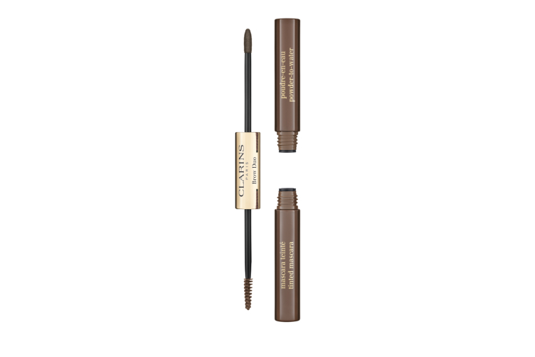 Средство для макияжа и фиксации бровей Brow Duo, Clarins