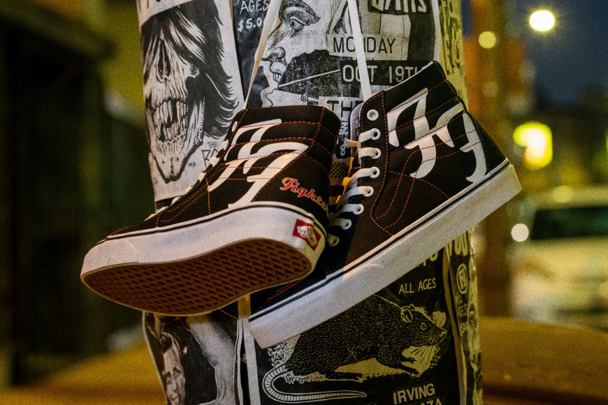 Кеды Vans X Foo Fighters Sk8-Hi